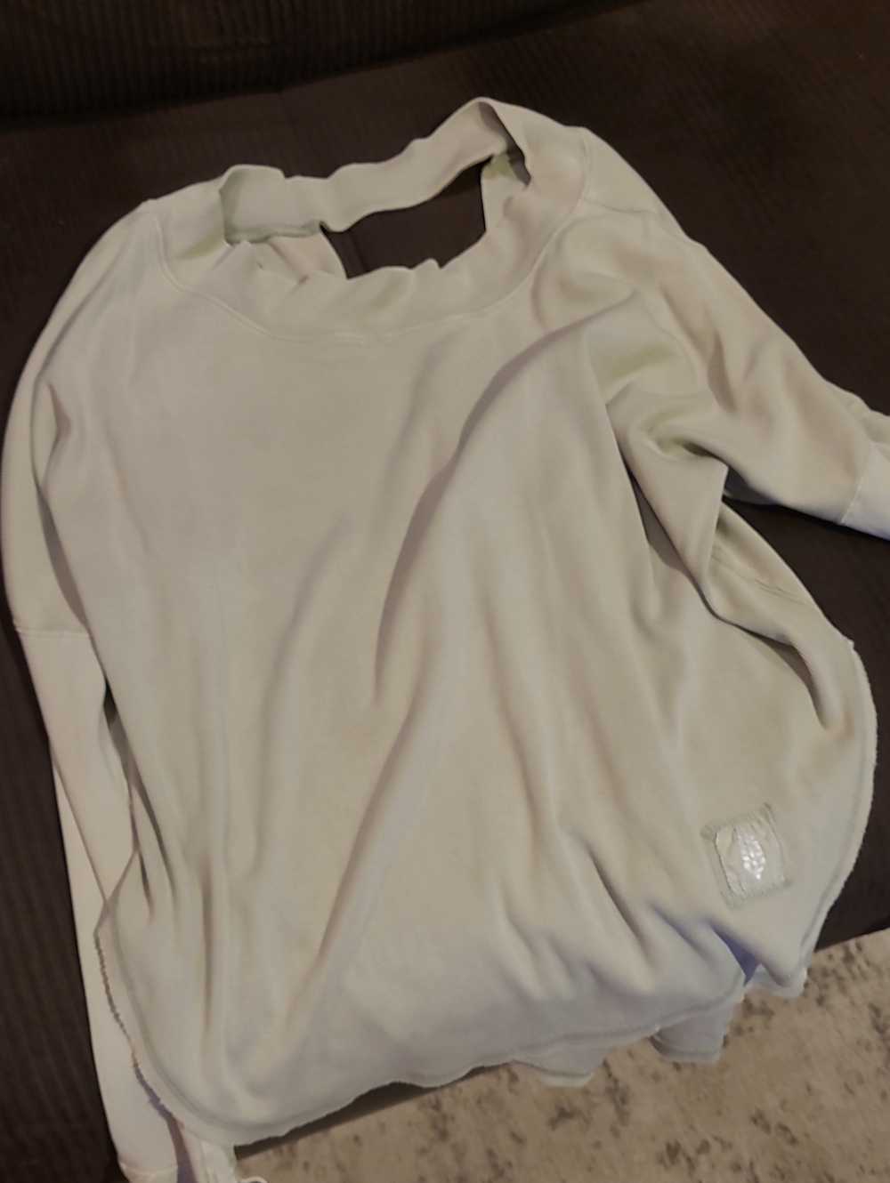 FP Movement Sage Cutout-Neck Sweatshirt